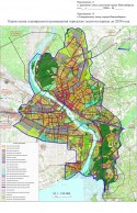 Приложение 15: Карта-схема планируемого размещения городских лесов на период до 2030 года