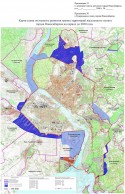Приложение 30: Карта-схема поэтапного развития границ территорий населенного пункта города Новосибирска на период до 2030 года
