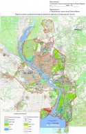 Приложение 6: Карта-схема существующего водного фонда и городских лесов