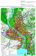 Приложение 19: Карта-схема планируемой магистральной улично-дорожной сети на период до 2030 года (классификация магистралей)