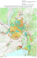 Приложение 3: Карта-схема санитарно-экологического состояния и границ зон  негативного воздействия объектов капитального строительства местного значения