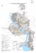 Приложение 7: Карта планируемого размещения объектов местного значения города Новосибирска в области автомобильных дорог местного значения и в иных областях в связи с решением вопросов местного значения городского округа (в части повышения уровня транспортного обслуживания населения)